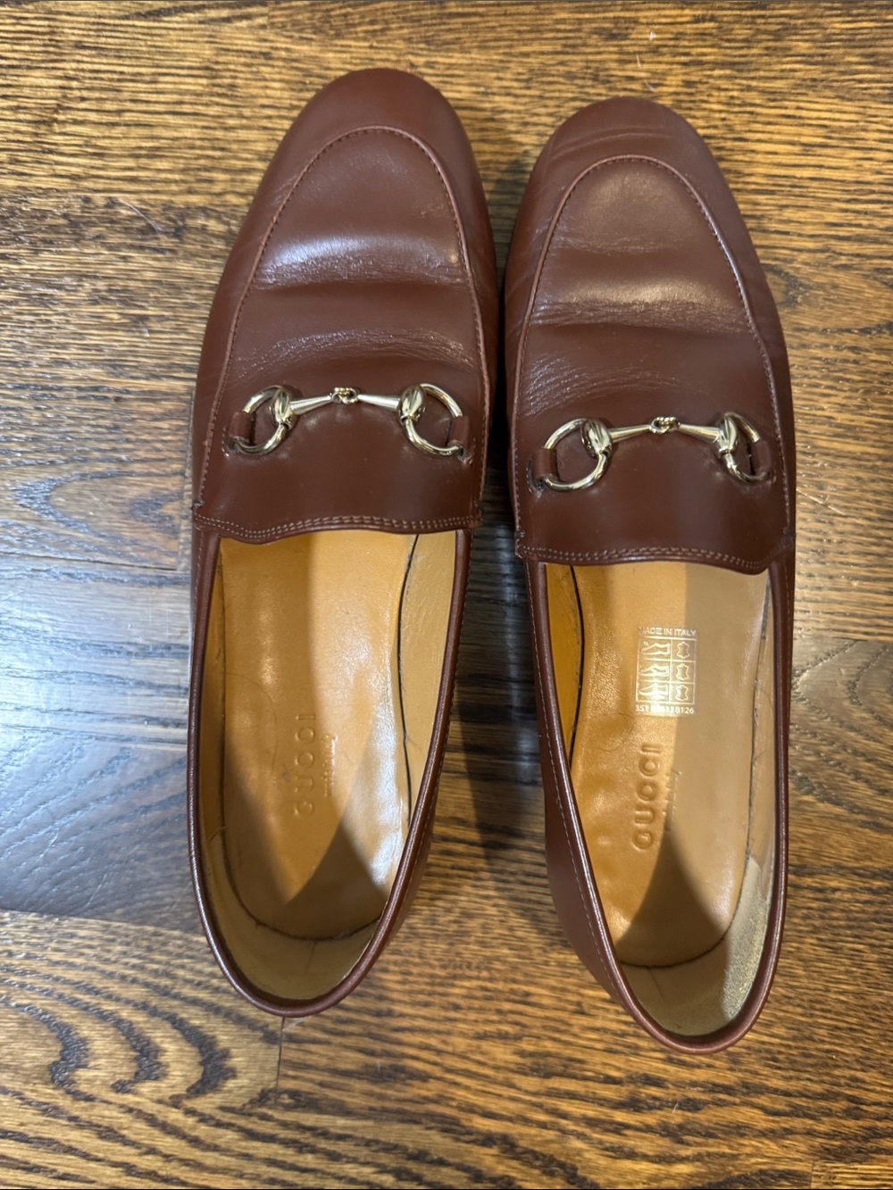 Gucci Jordaan Brown women’s Loafer - Picture 2 of 8
